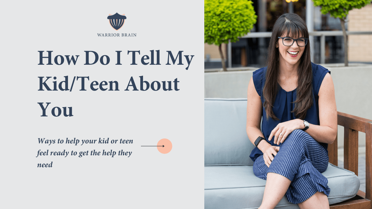 Preparing child teen for therapy